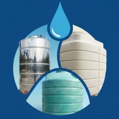 Cách chọn dung tích bồn nước phù hợp cho gia đình & công trình