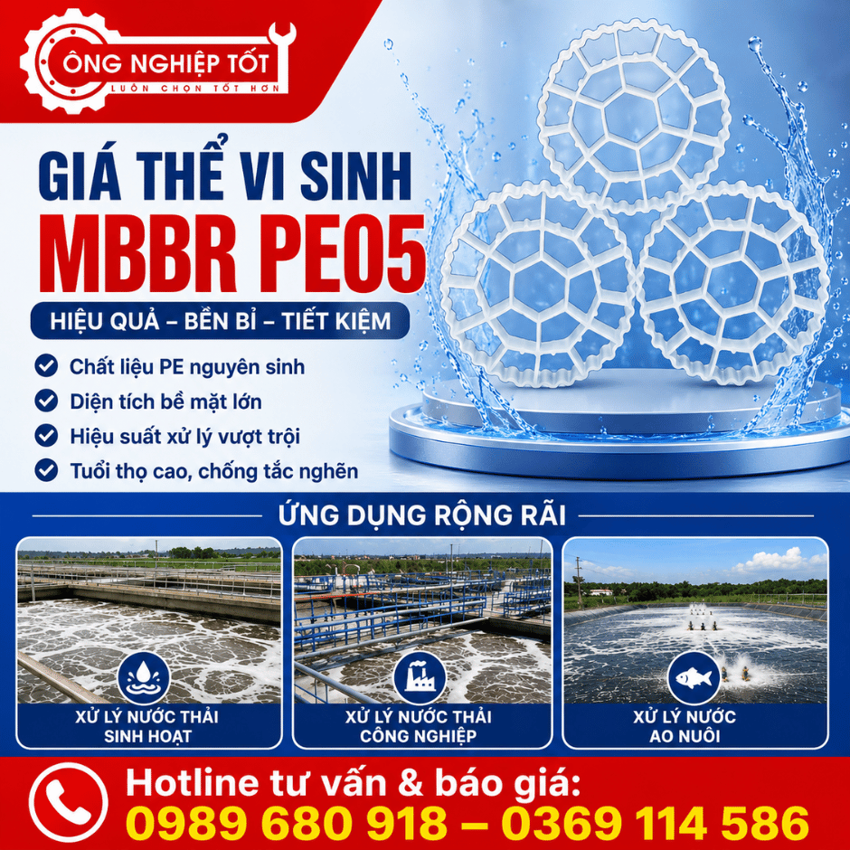 Giá thể vi sinh MBBR PE05