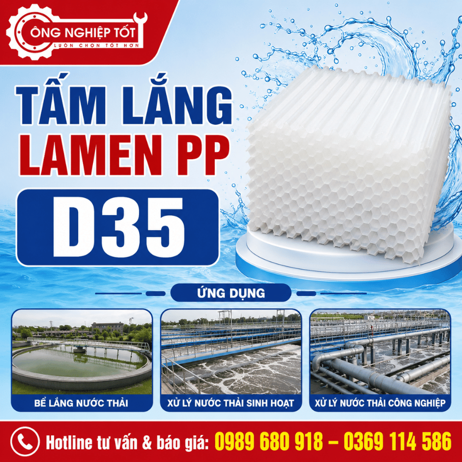 Tấm Lắng Lamen PP D35