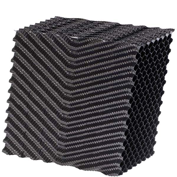 Tấm tản nhiệt tháp giải nhiệt brentwood với thiết kế đường nước chéo