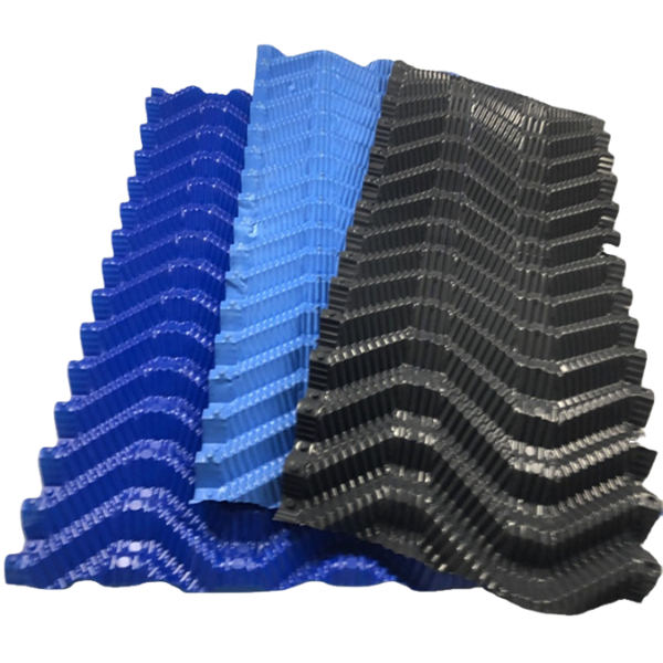 3 mẫu cơ bản tấm tản nhiệt tháp giải nhiệt sóng S