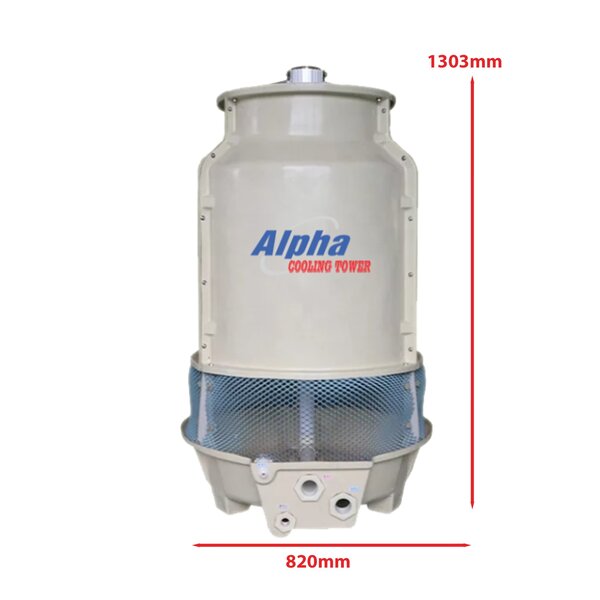 Kích thước chính xác Tháp giải nhiệt Alpha 5RT-Công Nghiệp Tốt
