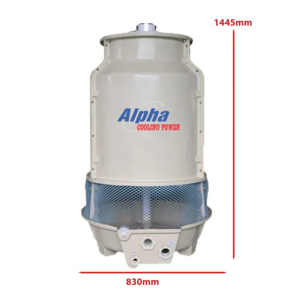 Kích thước chính xác Tháp giải nhiệt Alpha 8RT-Công Nghiệp Tốt Kích thước chính xác Tháp giải nhiệt Alpha 8RT-Công Nghiệp Tốt