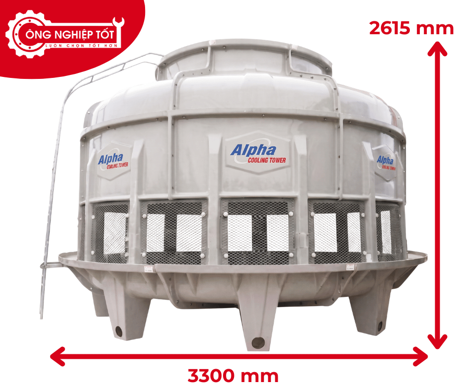 Thông số kỹ thuật tháp giải nhiệt Alpha 175RT
