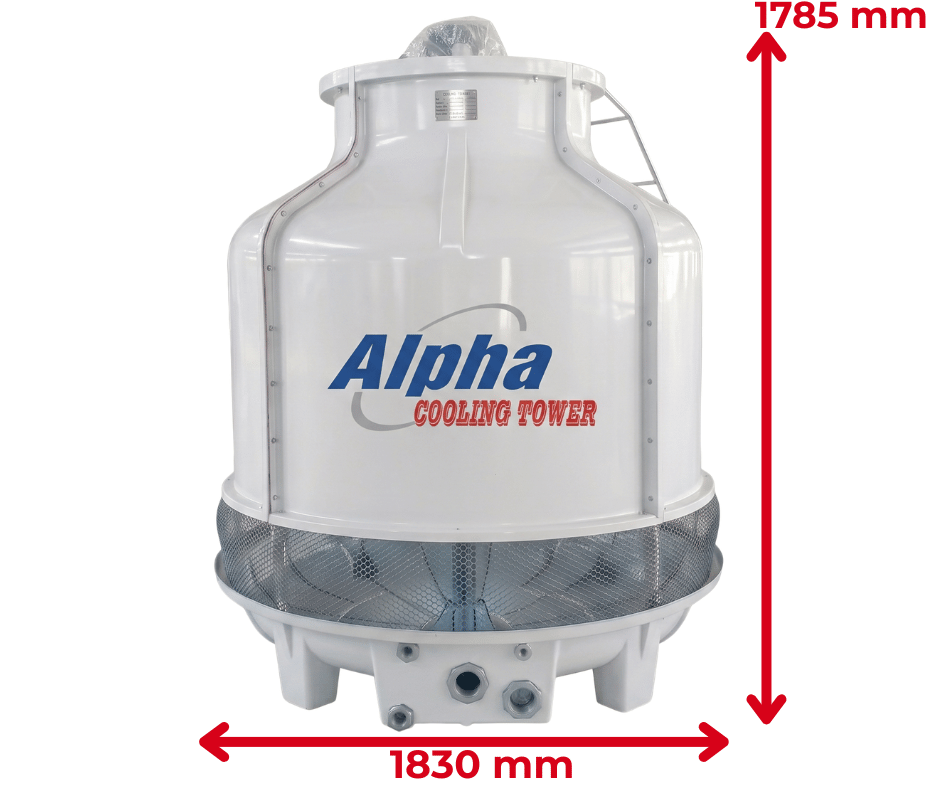 Thông số kỹ thuật tháp giải nhiệt Alpha 40RT