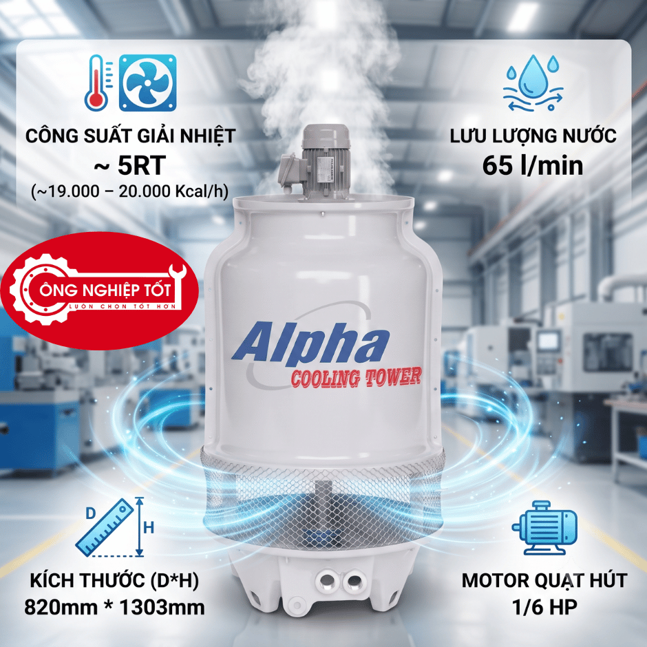 Tháp giải nhiệt Alpha 5RT