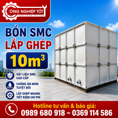 Bồn SMC Lắp Ghép 10m³