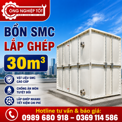 Bồn SMC Lắp Ghép 30m³