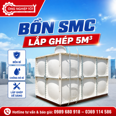 Bồn SMC Lắp Ghép 5m³