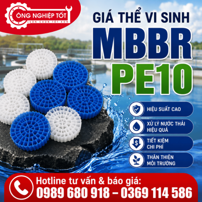 Giá thể vi sinh MBBR PE10