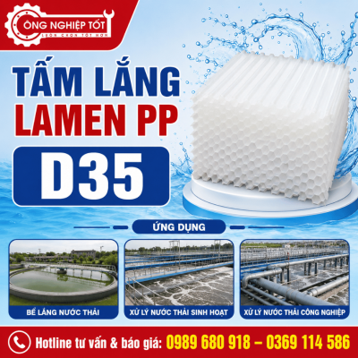 Tấm Lắng Lamen PP D35