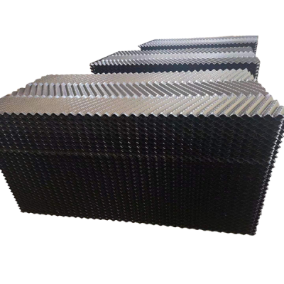 Tấm tản nhiệt tháp giải nhiệt King Sun được làm từ nhựa PVC và PP