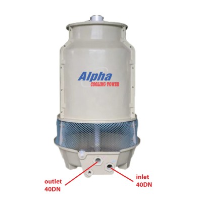 Inlet Outlet chính xác Tháp giải nhiệt Alpha 5RT-Công Nghiệp Tốt