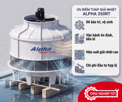 Tháp giải nhiệt Alpha 250RT