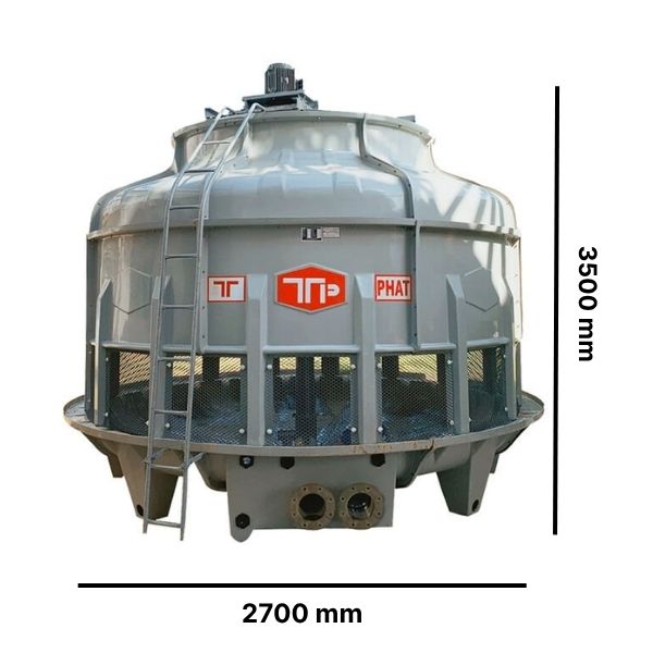 Thông số kĩ thuật của tháp giải nhiệt Thuận Tiến Phát 150RT