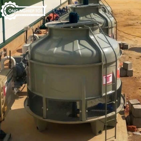 Lắp đặt tháp giải nhiệt Thuận Tiến Phát 150RT