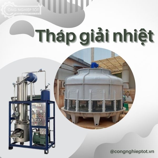 Tháp giải nhiệt cho máy đá viên trên toàn quốc