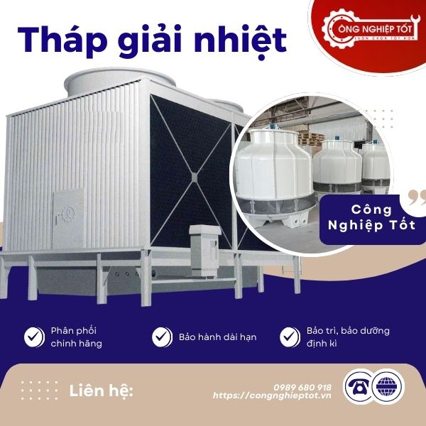 Tháp giải nhiệt tại Hà Nội chính hãng, uy tín