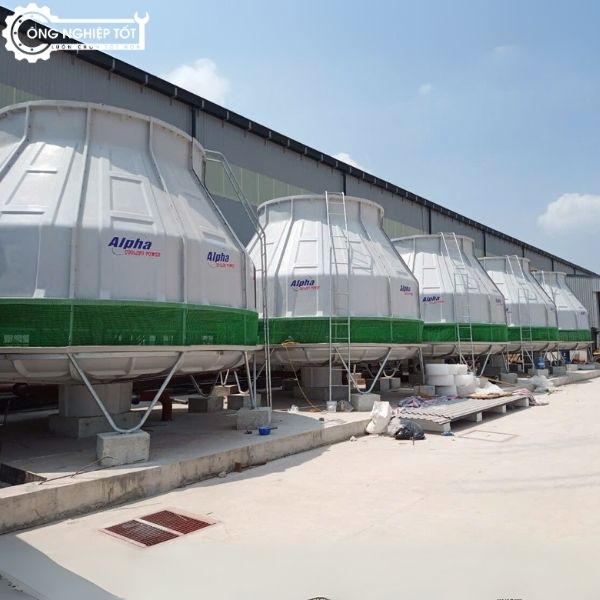 Dự án lắp đặt tháp giải nhiệt Alpha tại Hà Nội quy mô lớn