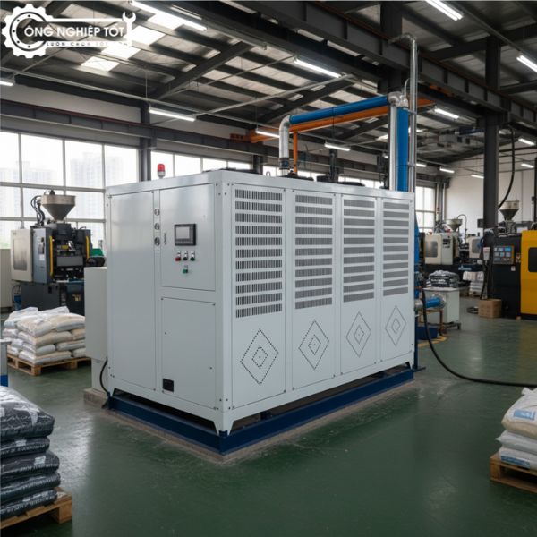 Chọn Chiller giải nhiệt nước cho nhà máy