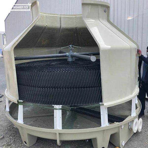 Thay thế tấm tản nhiệt tháp giải nhiệt tròn