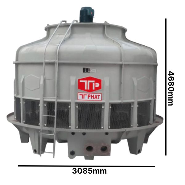 Thông số kỹ thuật của tháp giải nhiệt Thuận Tiến Phát 300RT