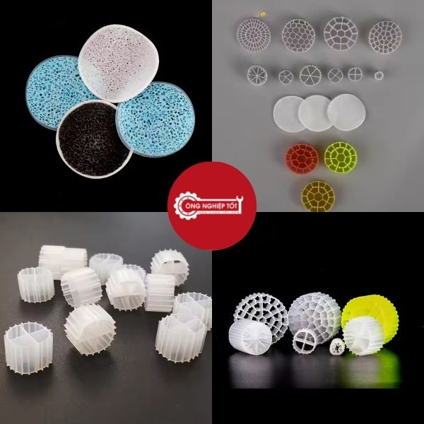 Các loại giá thể vi sinh dùng trong bể sinh học