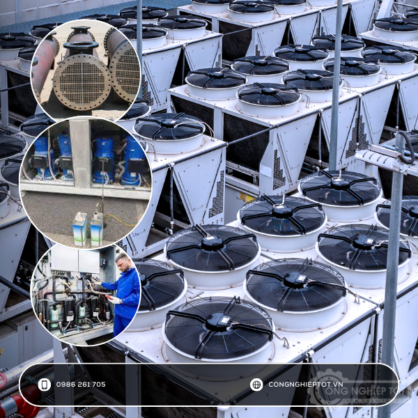 Bảo dưỡng Chiller làm lạnh nước