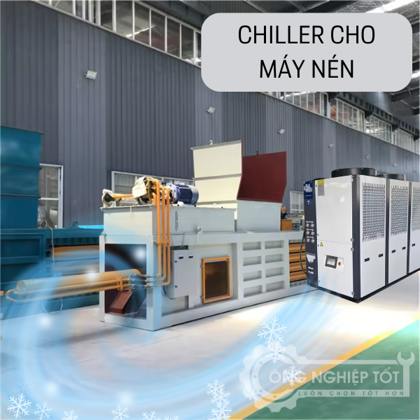 Chiller cho máy nén công nghiệp