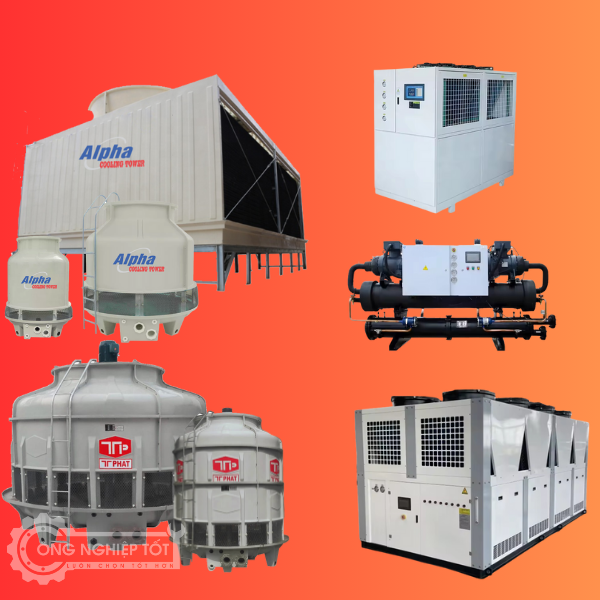 Chiller và tháp giải nhiệt
