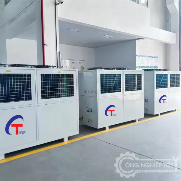 Dàn chiller sau khi được lắp đặt
