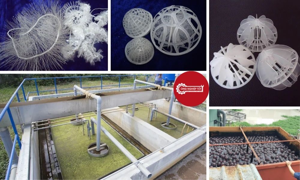Ứng dụng của giá thể vi sinh trong xử lý nước thải
