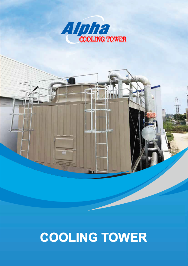 Bìa catalogue tháp giải nhiệt Alpha