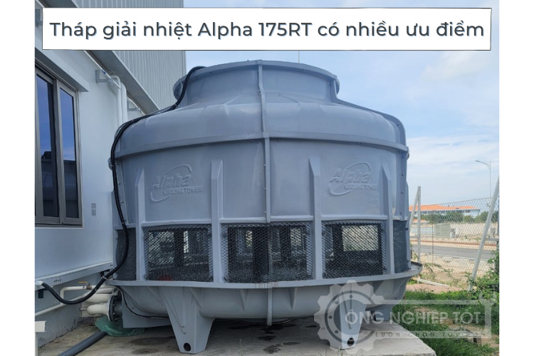 Tháp giải nhiệt nước 175RT sở hữu nhiều ưu điểm