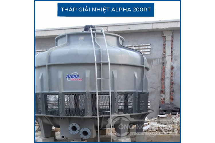 Một số lưu ý khi lắp đặt tháp giải nhiệt nước 200RT