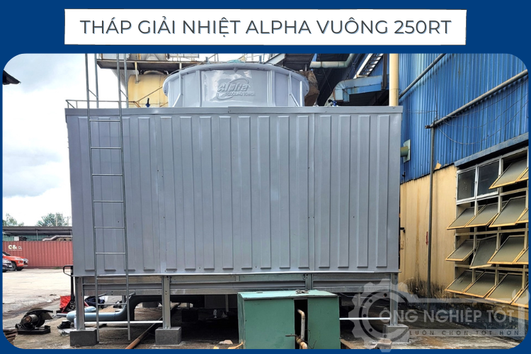 Tháp giải nhiệt vuông 200RT Alpha ứng dụng ở nhiều lĩnh vực