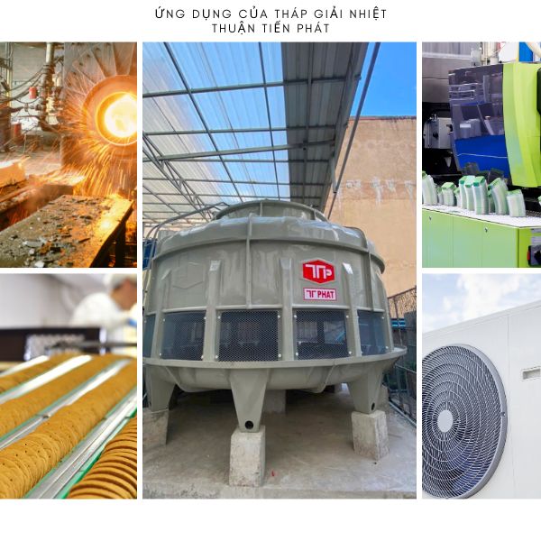 Ứng dụng của tháp giải nhiệt TTP