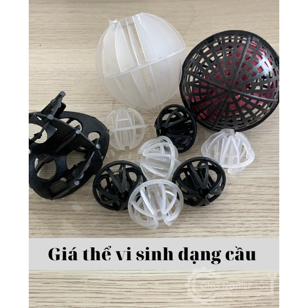 Mua giá thể vi sinh dạng cầu D100